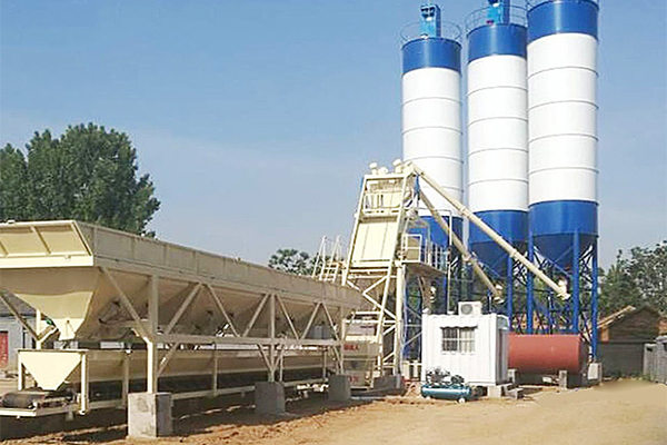 HZS120 Concrete Batching Plant,Batching Plant For Sale,belt type concrete batching plant  - Haomei Machinery