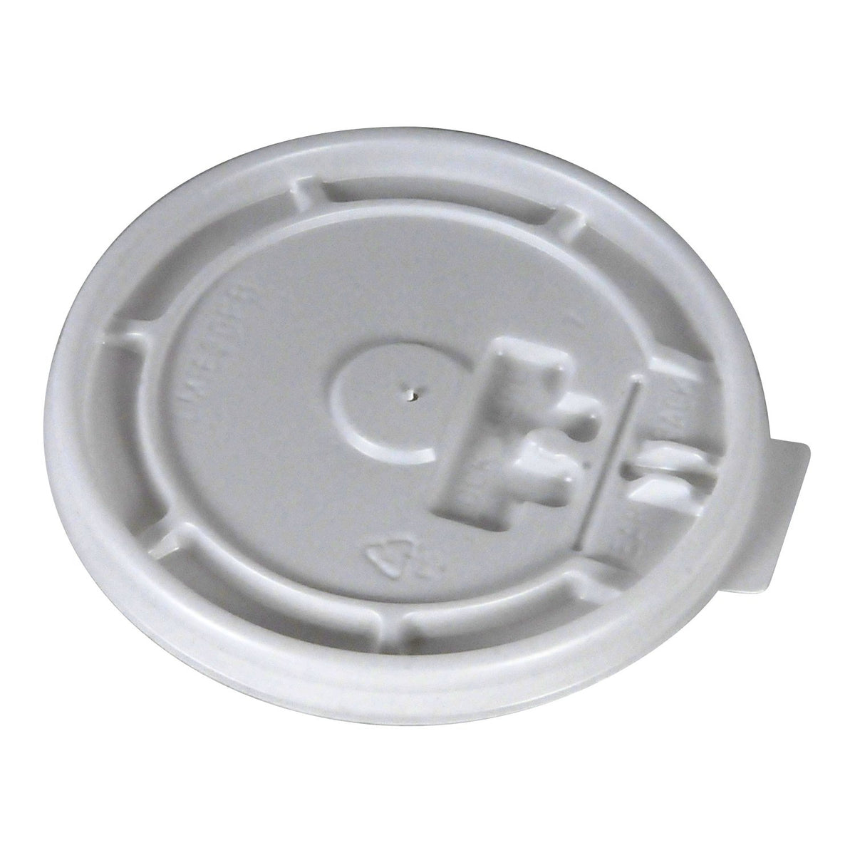 Dome Lids for 8 oz White Ice Cream/Froyo/Soup <a href='/paper-cups/'>Paper Cups</a>/Containers/Bo Cups and Straws