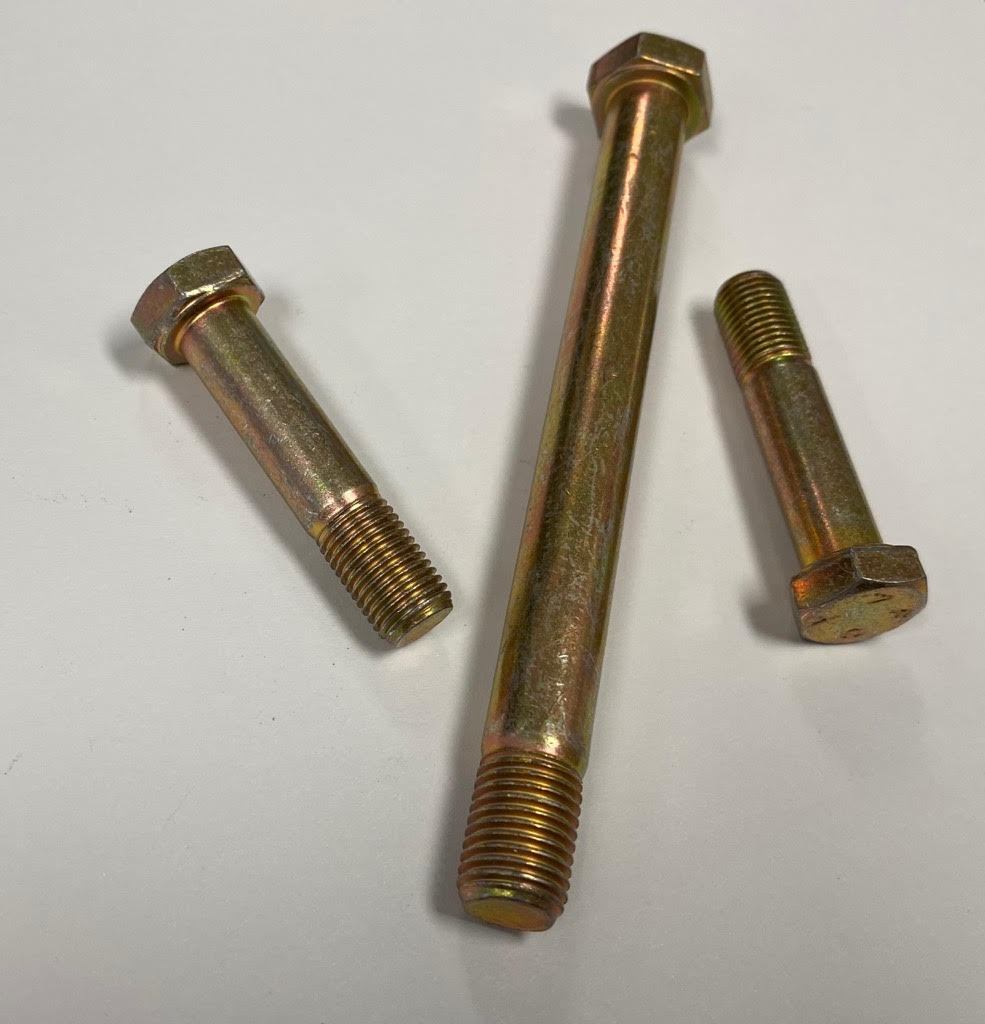 Cad Plated Hex Head Bolt, Undrilled Shank | AN3-31A Pilots HQ LLC.