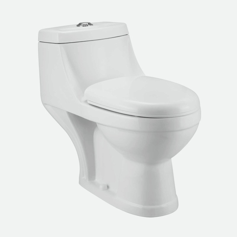 Saniton Ixia ST2466 One-piece Toilet Bowl | Rimless water closet | Geberit