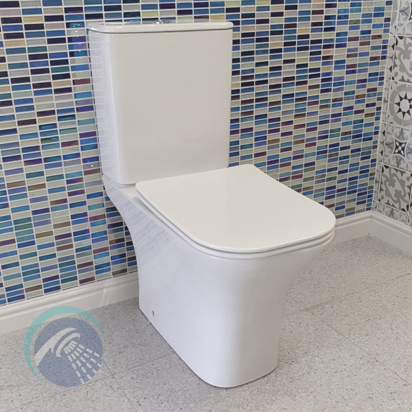 Black WC Ceramic Toilet Novielo London