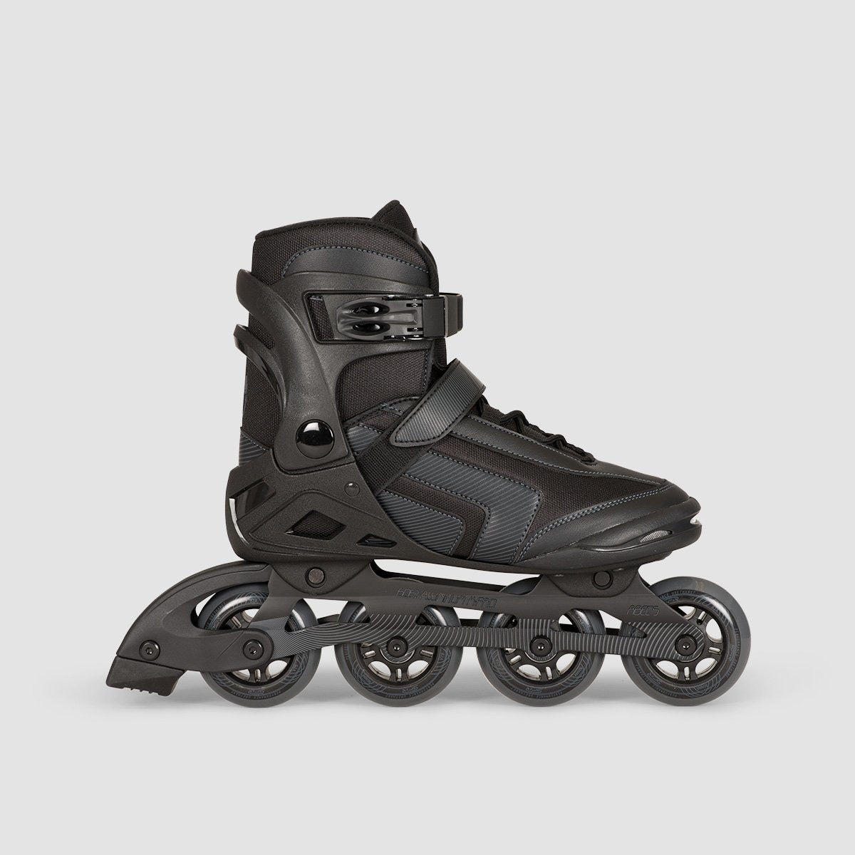 Rollerblade Twister Edge X Unisex Adult Fitness Inline Skate, Black and White,Premium Inline Skates, US Size 11.5 | Balance Scooter Hoverboard