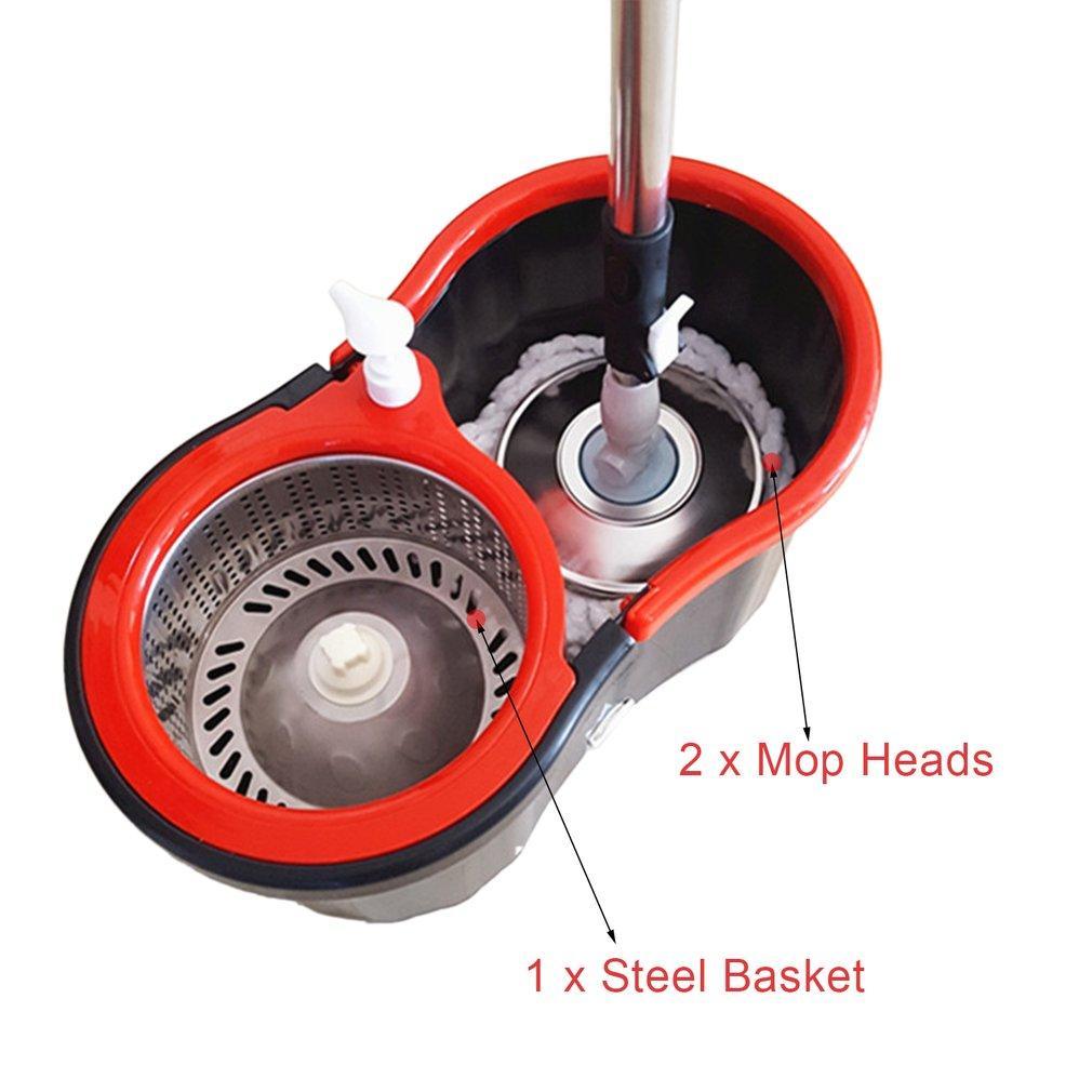 360 Spin Mop Easy Mop Magic Mop with Flat Mop Refill - China Spin Mop and Magic Mop price | Made-in-China.com