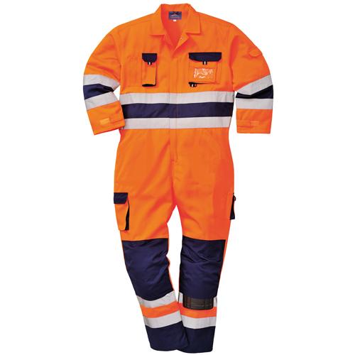 Orange Hi Vis Overalls - MammothWorkwear.com