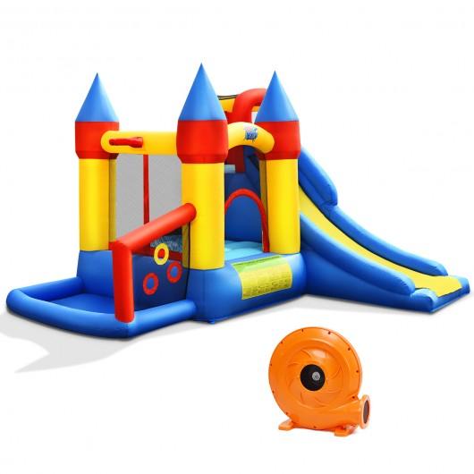 Inflatable Bounce House with Balls and 780W Blower  StarWood Rack