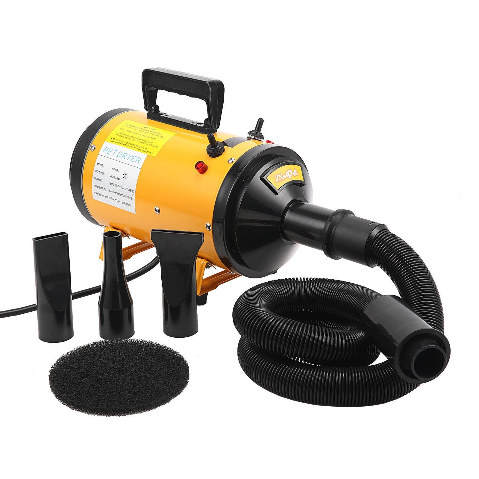 Quiet Dog Hair Dryers Dog Grooming Blow Hair Dryer for Pets