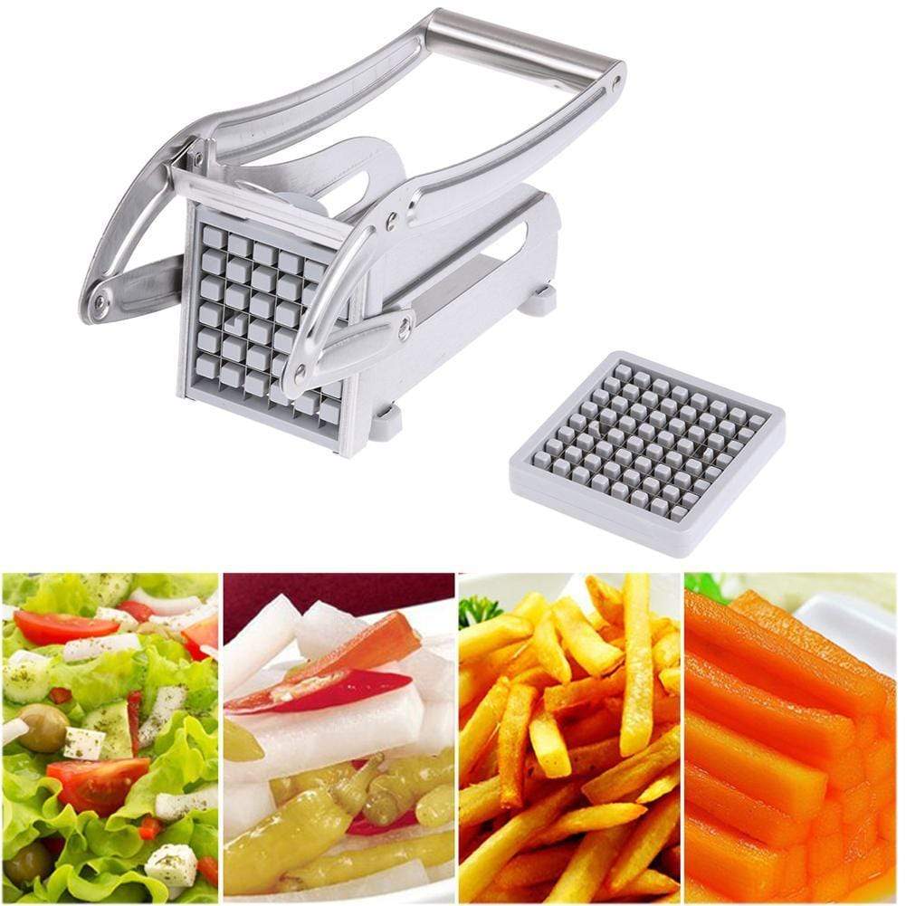 French Fries Processing Line-Potato Washer Peeler|French Fries Cutter