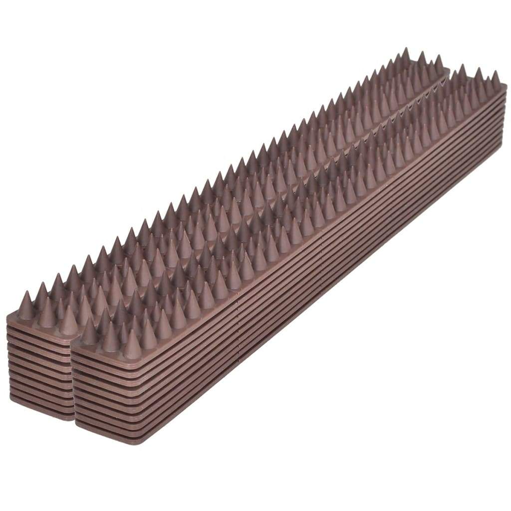 Bird Deterrent Spikes Bird Spikes for Pigeons, Bird Control Spikes - Razor Wire Fencing
