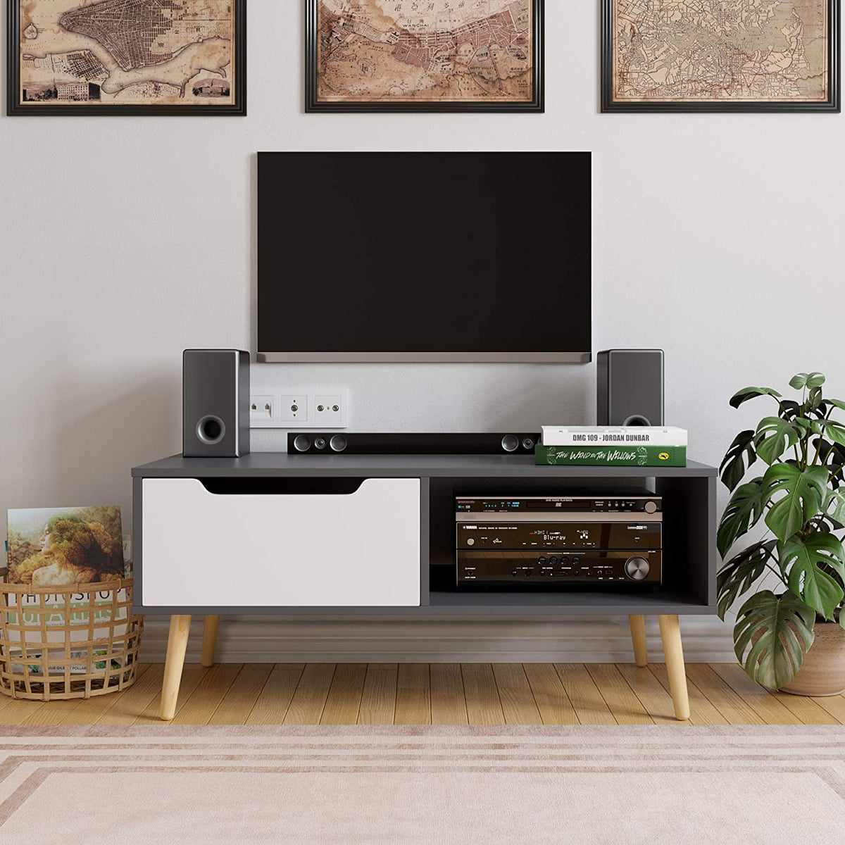 Coffee Table Tv Stand Combo - khadenrugs
