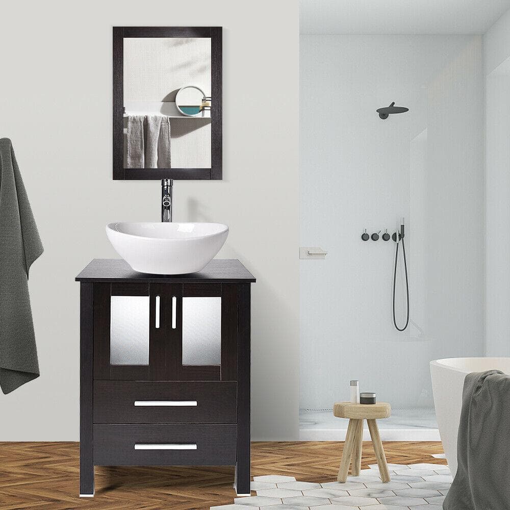 5mm glass mirror with LED ,cabinet waterproof base mirror