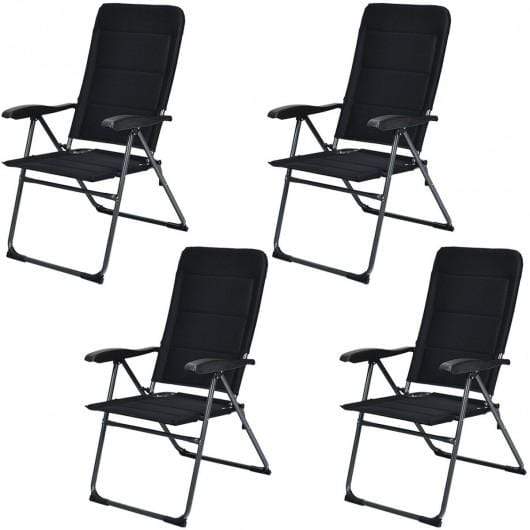 Fold Up Chair with USB Powered Heat, Black - Brunton F-HOTSEAT - iboats.com