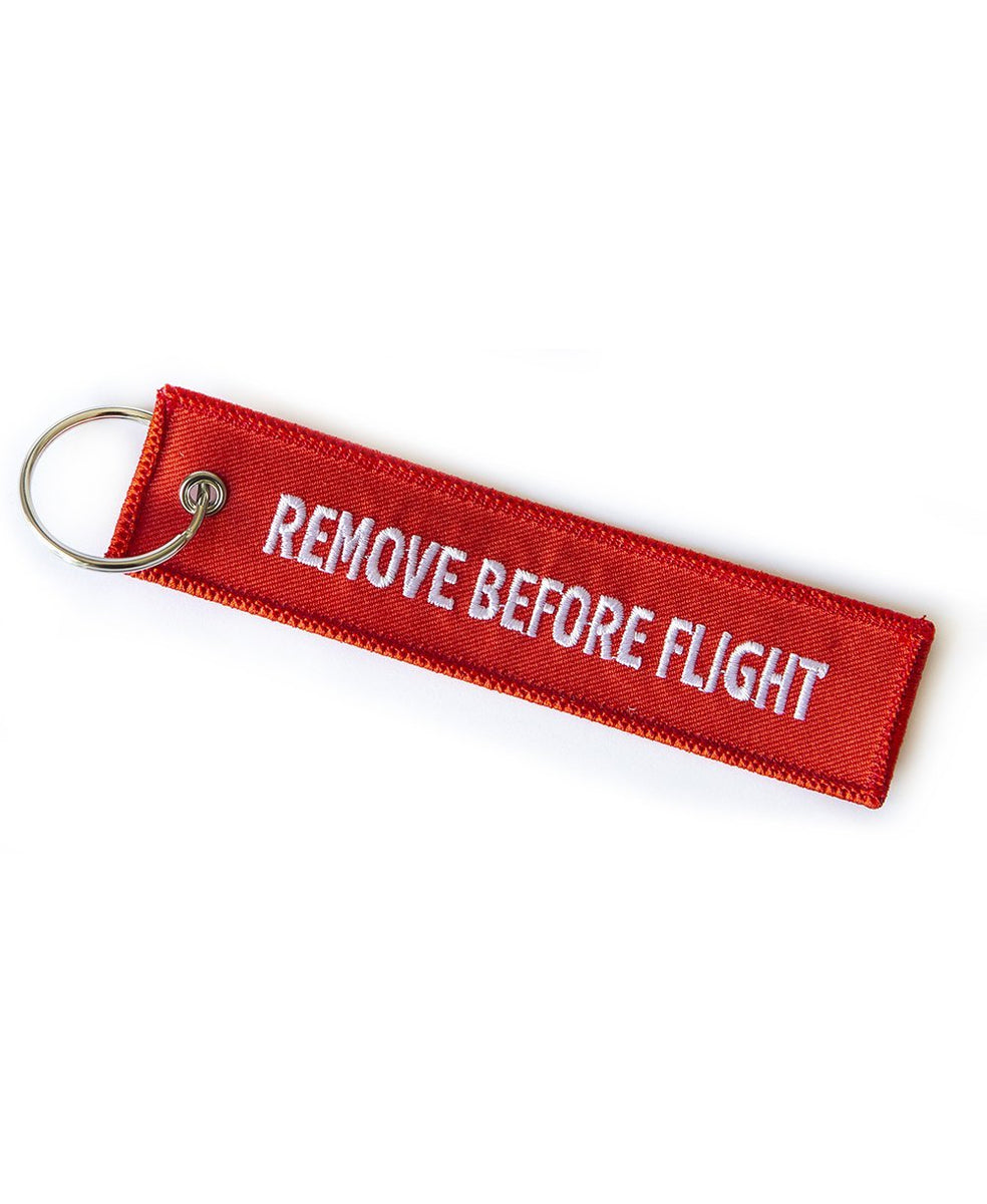 Remove Before Flight Knitted Personalized Logo Polyester/Nylon Key Hanger, Twill Fabric Airplane Jet Crew Pilot Custom Woven/Embroidery/Embroidered Key Chain - China Key Chain and Keychain price | Made-in-China.com