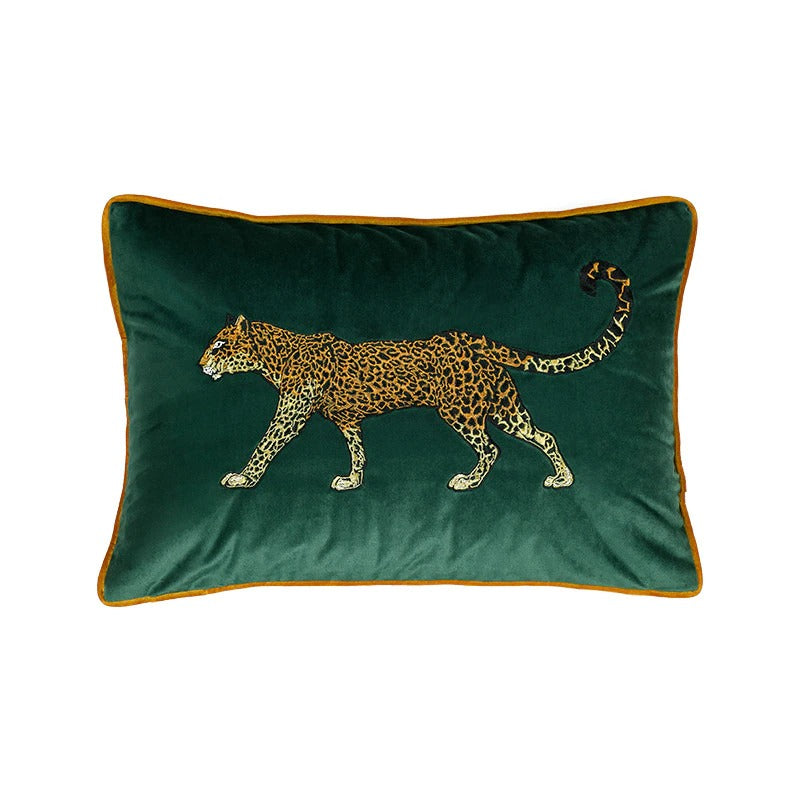 Stay Wild Leopard Animal Print Cushion Cover | Cushion Covers Store