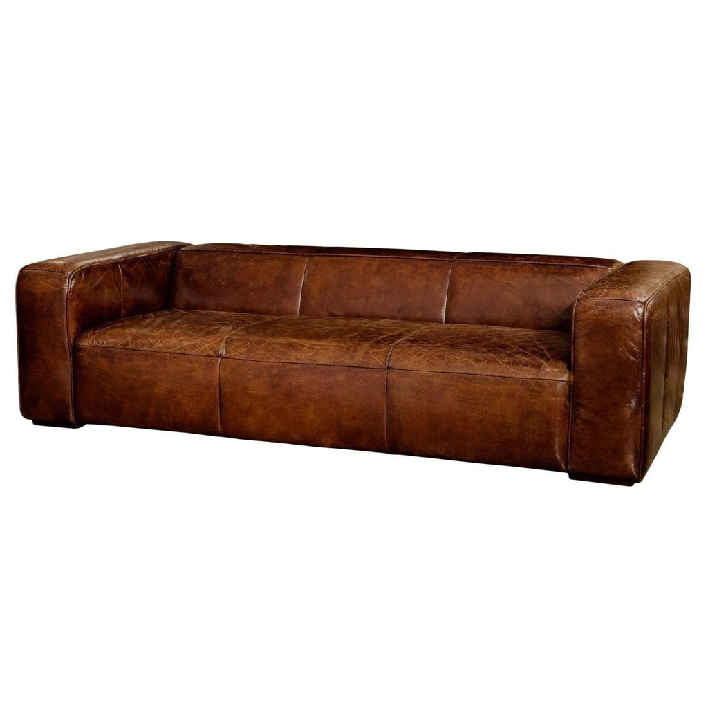 LEATHER SOFA: Dark Brown, dual recliner, minor damage, $150 OBO. | Bargain Box | pressofatlanticcity.com