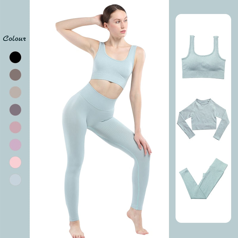 Women High Waist Yoga Pants - Middle Kingdom Fitness