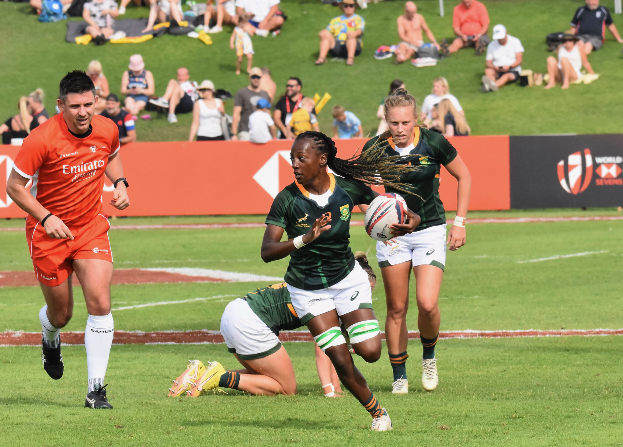 Springbok Women's Sevens stay in race for Dubai title