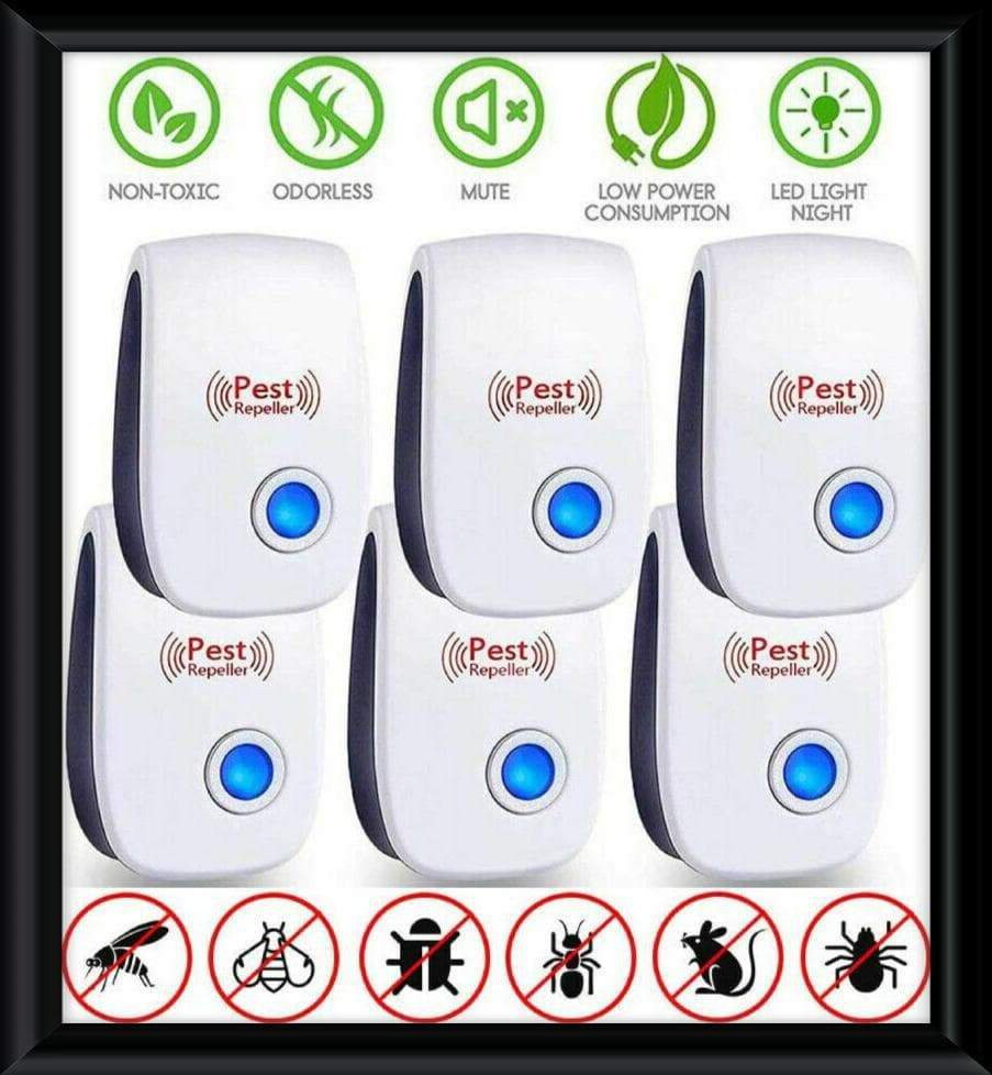 Wholesale Multi-function Ultrasonic Electronic Mosquito Fly Bug Repeller Killer Insecticide Intelligent Home Product From China