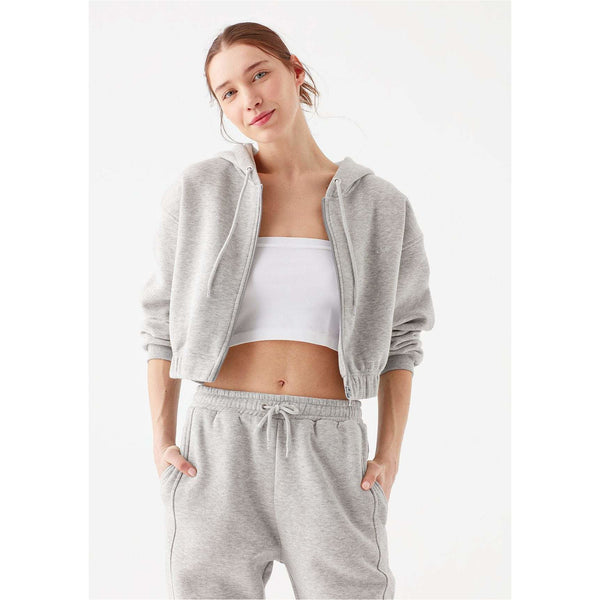 Stay Stylish and Cozy with Highpoint.ca's Adorable Cropped Zip-Up Hoodie