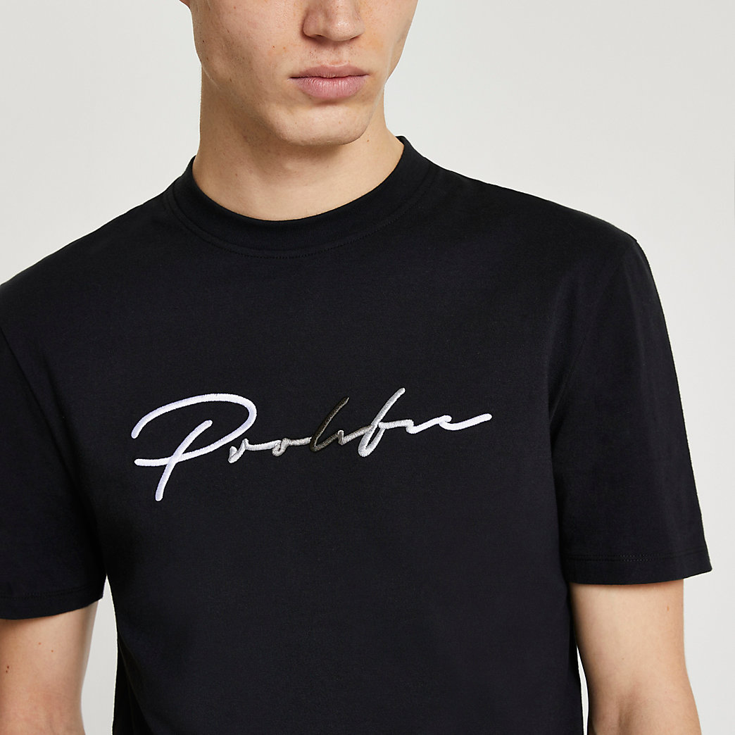 Shop the Sleek and Stylish Calvin Klein Jeans Institutional Script Logo T-Shirt Slim Fit Black at ASOS - Multiple Delivery and Return Options Available!