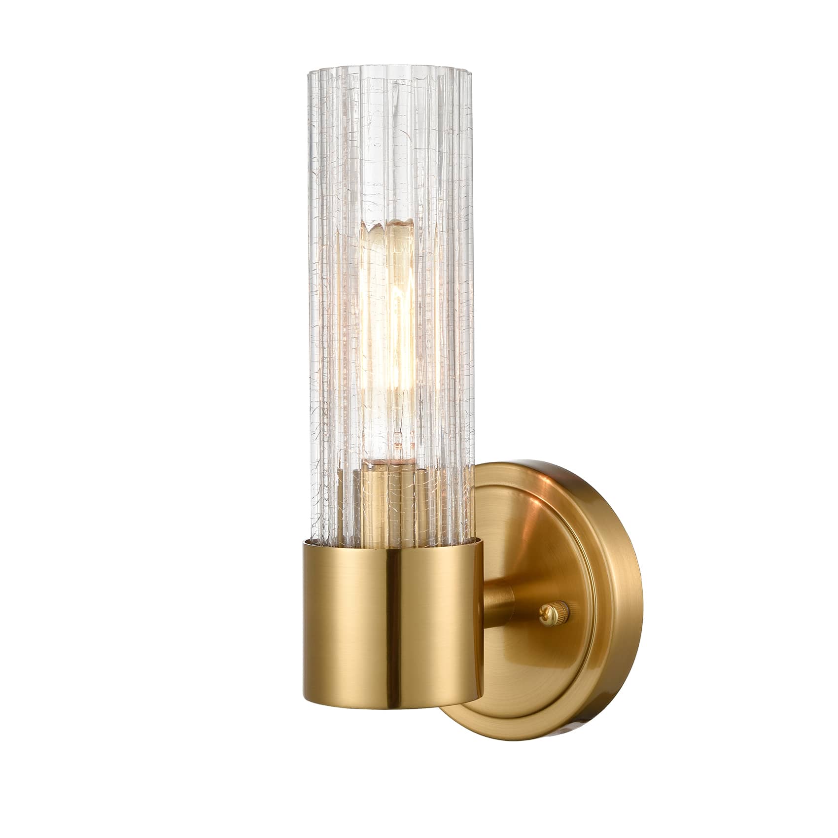 Stylish and durable Solid <a href='/brass-wall-light/'>Brass Wall Light</a> with Frosted Glass for Coastal Areas