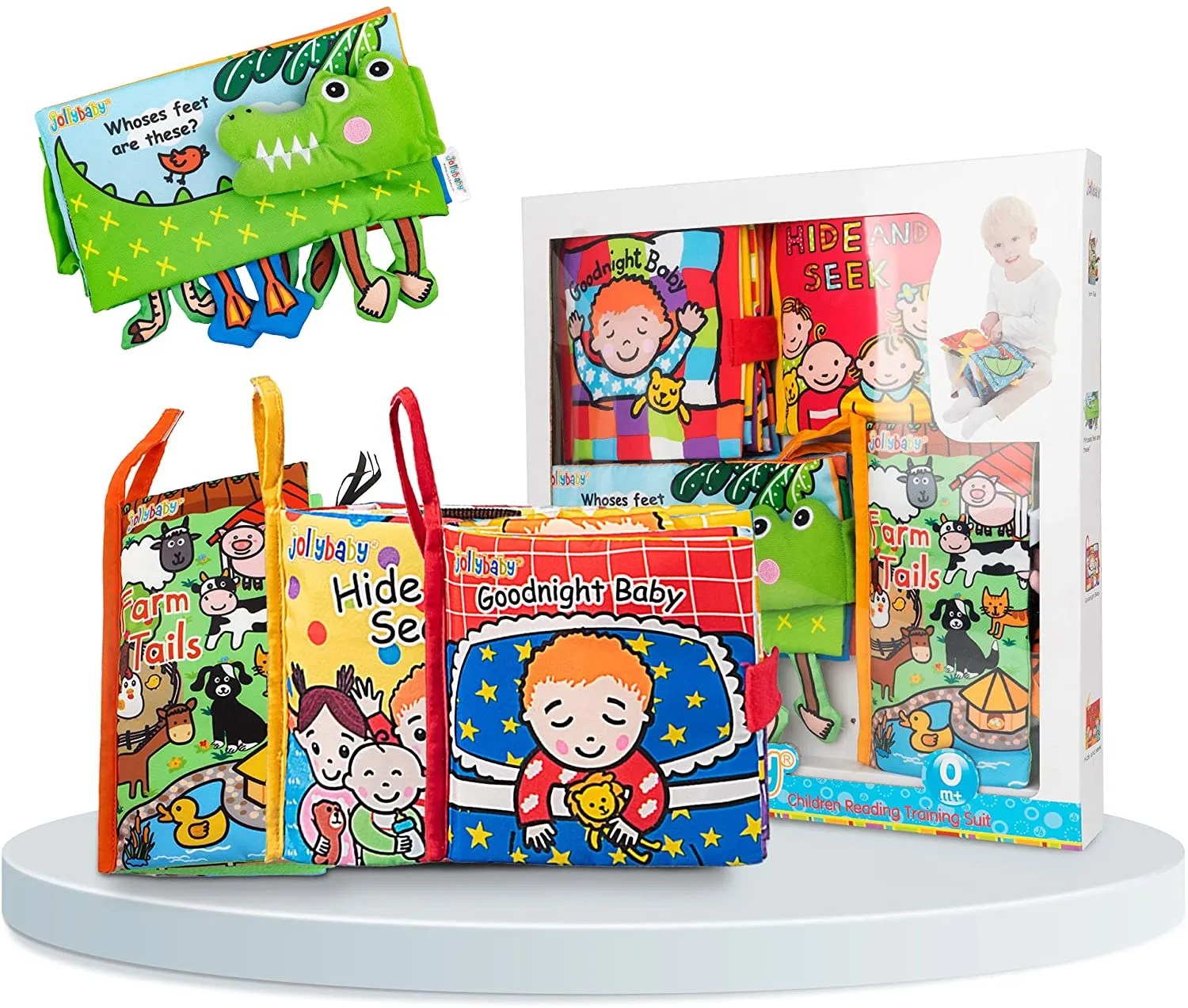 HKTDC Introduces D103107(ZC) Baby Cloth Book, An Attractive Addition to Baby Toys Collection