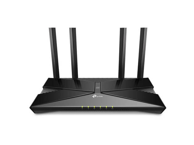 TP-Link WiFi 6 Router AX1800 Smart WiFi Router (Archer AX21)  Dual Band Gigabit Router, Works With Alexa - A Certified For Humans Device - There's Only One