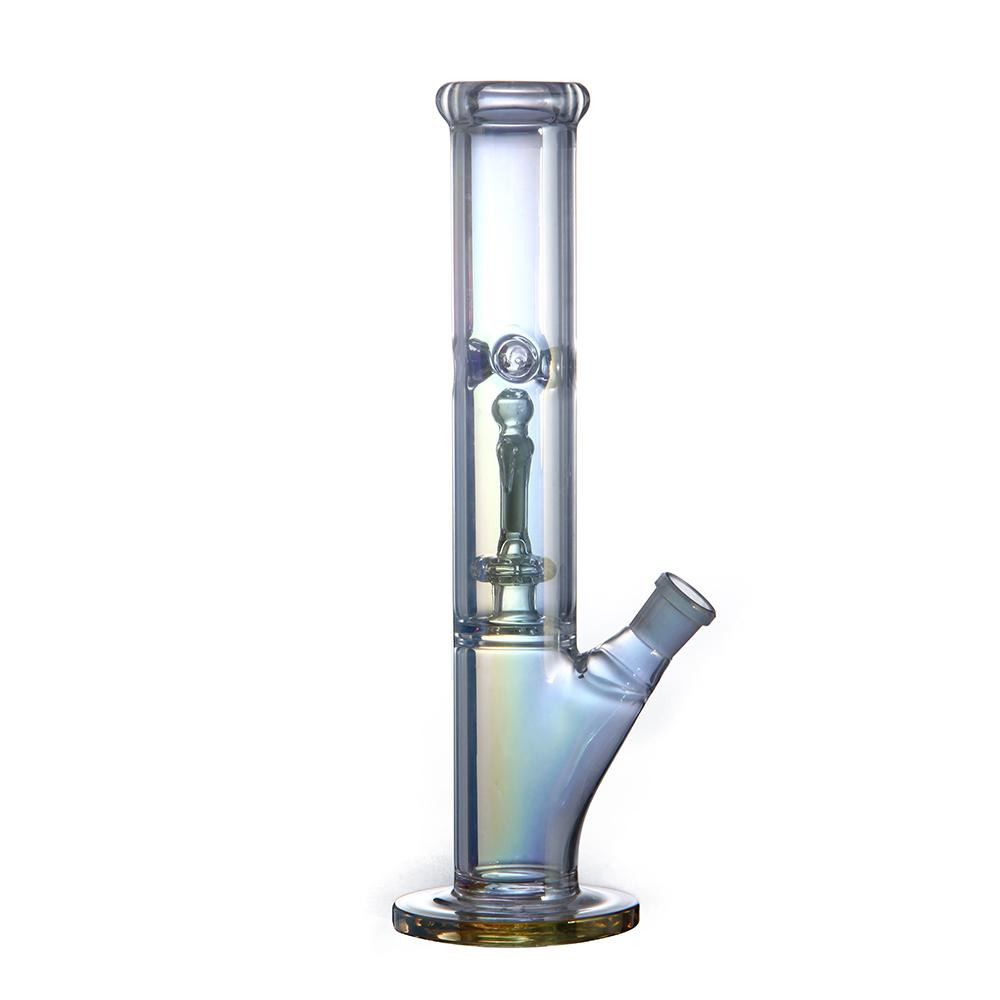 Straight Tube Hookah Smoking Glass Water Pipe