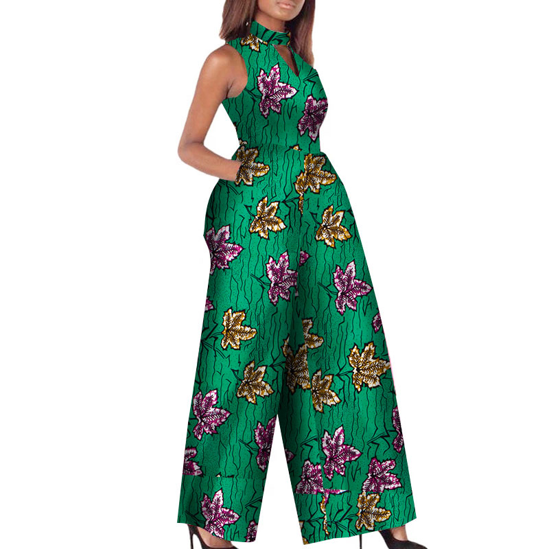 <a href='/african-print/'>African Print</a> Ladies Jumpsuits Rompers WY2244