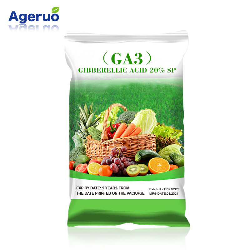 Gibberellic acid (GA3) 40% SP 20% SP Plant Growth Regulator Promote the growth of Crops