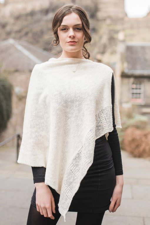 Linen Cape - Bill Baber Knitwear