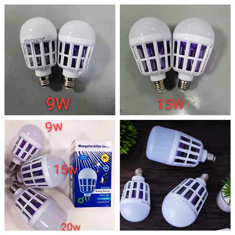 Home Lighting Mosquito Killer LED Lamp 9W 15W 20W Mosquito Killer <a href='/bulb/'>Bulb</a>