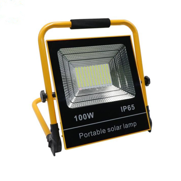 Handhold Portable solar light <a href='/emergency-solar-floodlight/'>Emergency solar floodlight</a> for Outdoor lighting