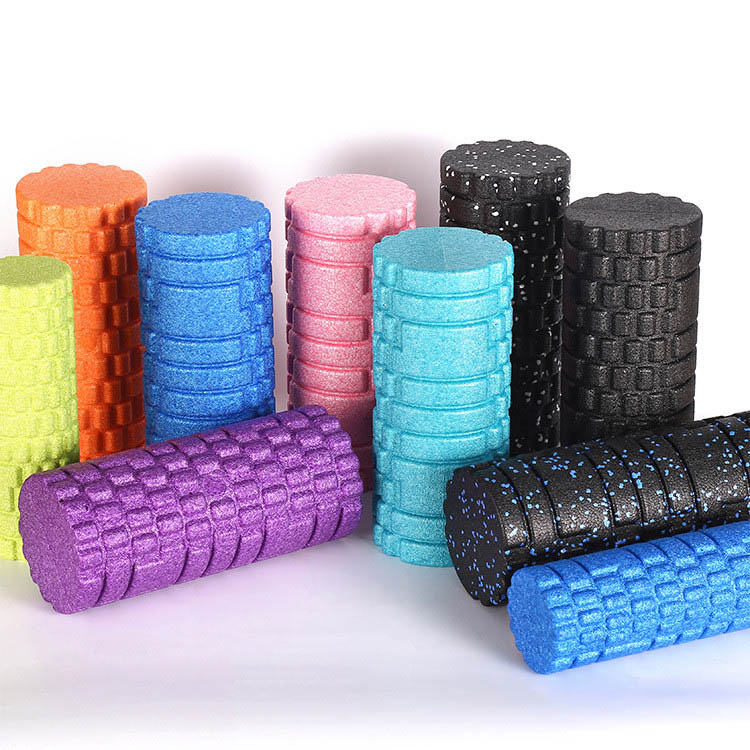 High Density Foam Roller Massager for Deep Tissue Massage of The Back and Leg Muscles - Self <a href='/myofascial-release/'>Myofascial Release</a> of Painful Trigger Point Muscle Adhesions