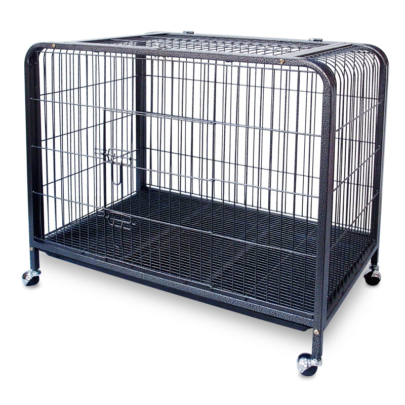 <a href='/heavy-duty-dog-cage/'>Heavy Duty Dog Cage</a> Sturdy metal kennel and crate with four wheels