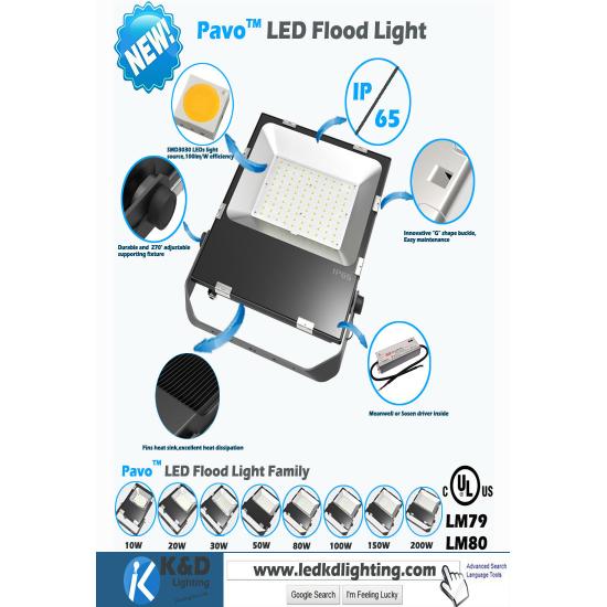 Flood Light LED SMD Diamond (50W) - LYOPRO - Wonderlamp.shop