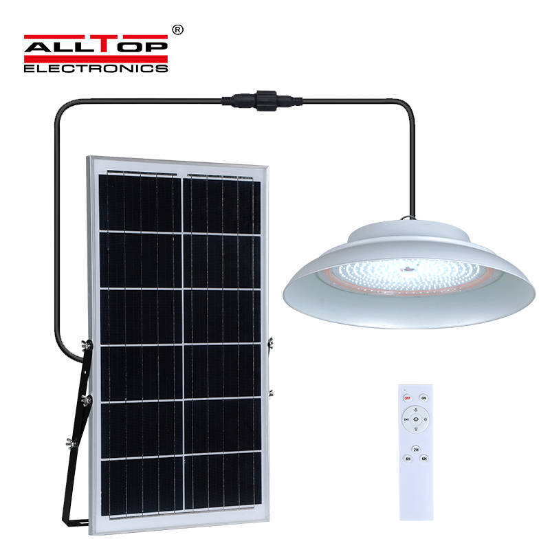 Factory-Direct ALLTOP 2022 30W Pendant <a href='/solar/'>Solar</a> High Bay Light | Affordable Warehouse Fixture <a href='/led/'>LED</a> Lamp