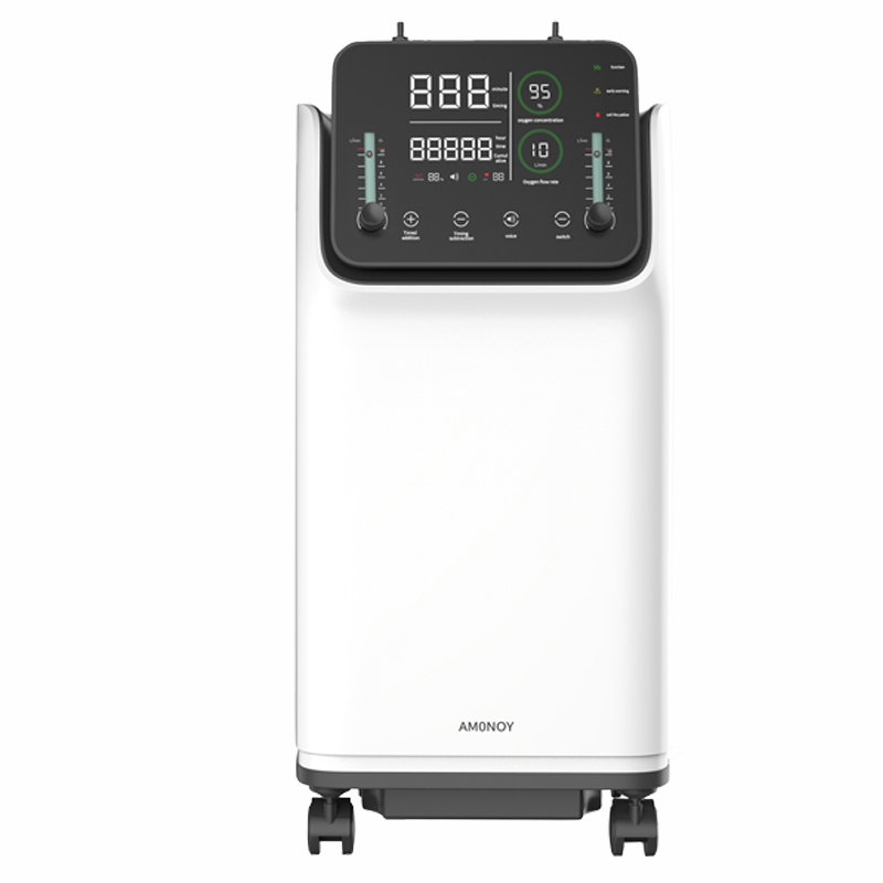 Get High Purity Oxygen with ZY-10FW 10L Medical Oxygen <a href='/concentrator/'>Concentrator</a> By Factory Direct – CE Certified & Big LED Screen