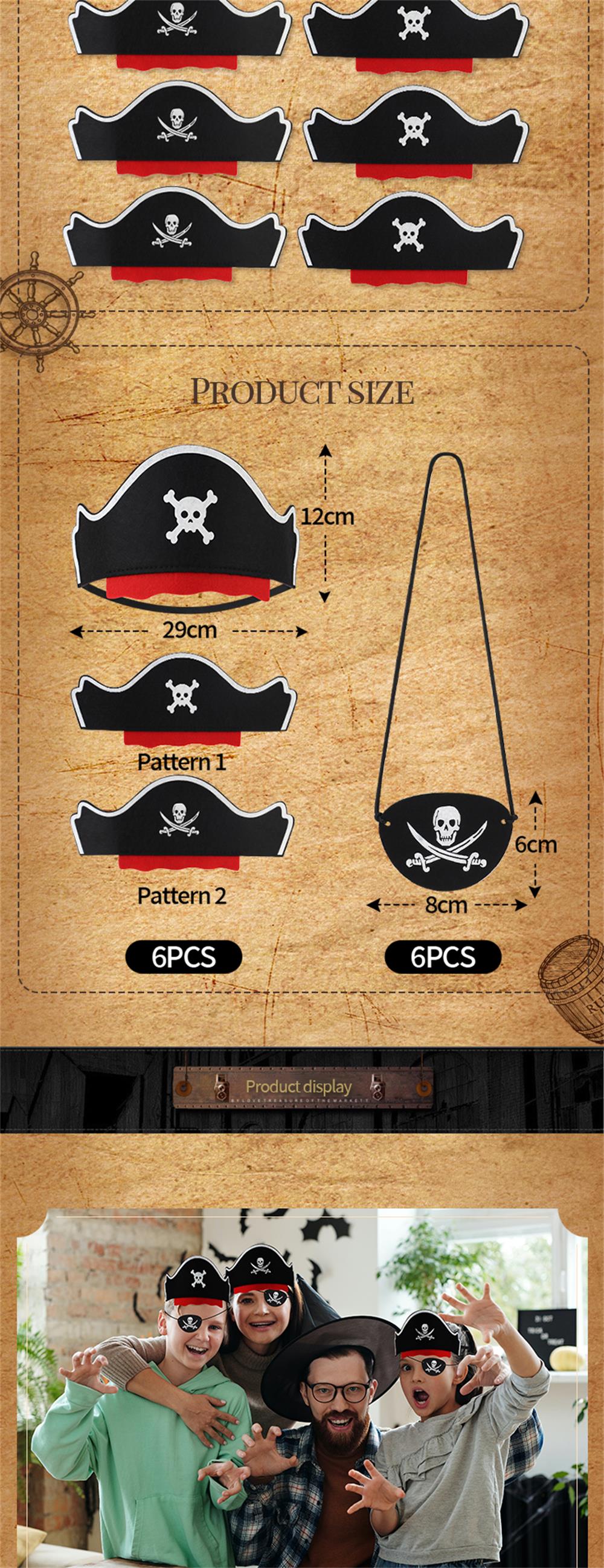 Felt Pirate Hat and Eyepatch _02