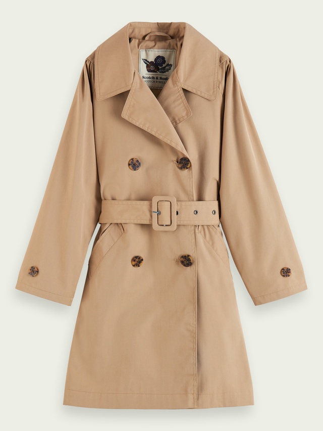 LONGLINE TRENCH COAT  Dedicated2you