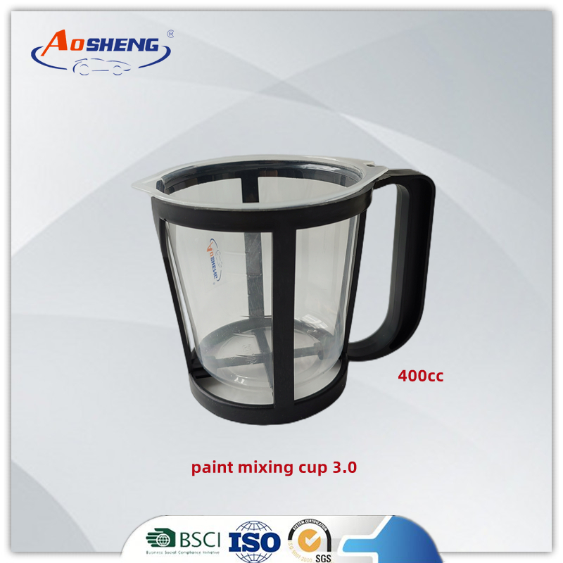 Solvent Resistant Plastic Measuring Cup Disposable Car Paint Mixing Cups -  China Mixing Cup, Mixer Cup