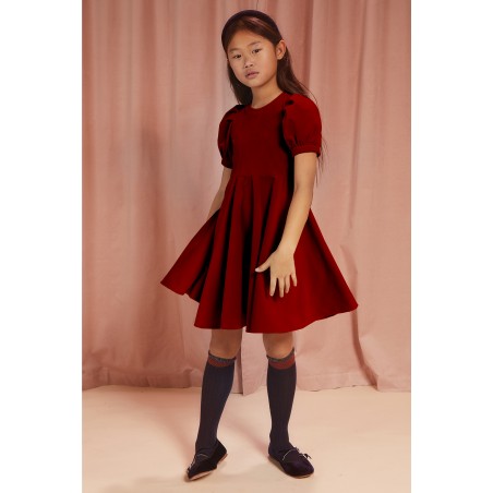 Lantern Sleeves Dress - Shan and Toad - Luxury Kidswear Shop