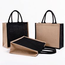 Jute Burlap <a href='/shopping-bag/'>Shopping Bag</a> Tote Large Bag <a href='/beach-totes/'>Beach Totes</a>