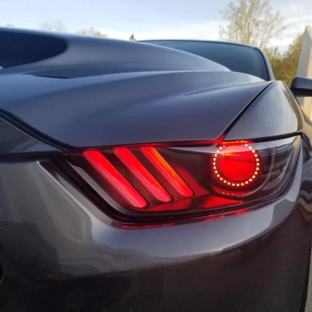 LED chasing flow DRL Boards for 2015-2017 Ford Mustang 