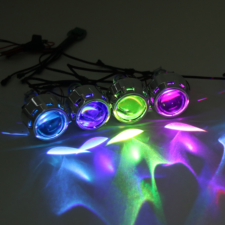 3 pin Super bright RGBW Addressable LED demon eyes