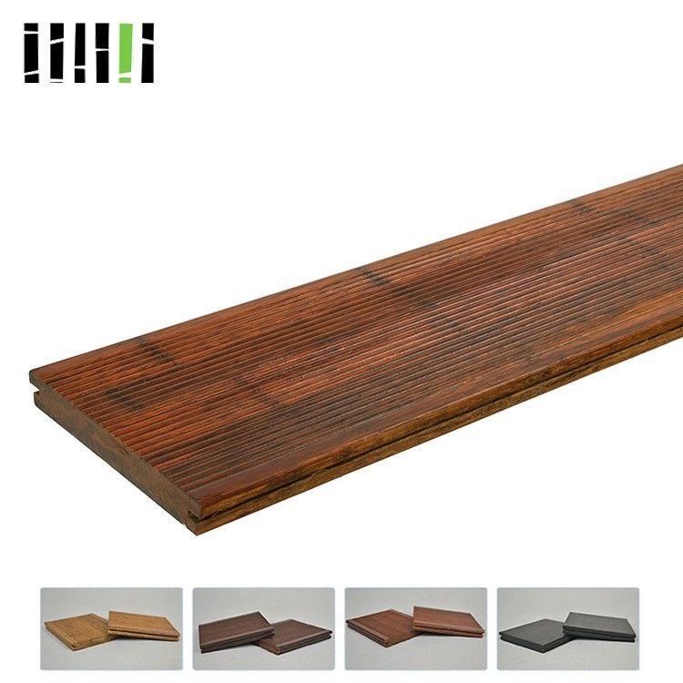 Outdoor High Density 1220kg/m³ <a href='/bamboo/'>Bamboo</a> Flooring Tiles Eco Friendly With Fine Water Resistance