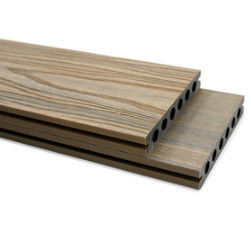 Eco Forest Interlocking Deck Tiles Handscraped Style For Outdoor <a href='/bamboo/'>Bamboo</a> Floor