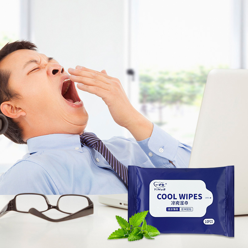 Baochuang Factory Direct: Stay Cool this Summer with 10-Pack Cool Wipes <a href='/wet-wipes/'>Wet Wipes</a>