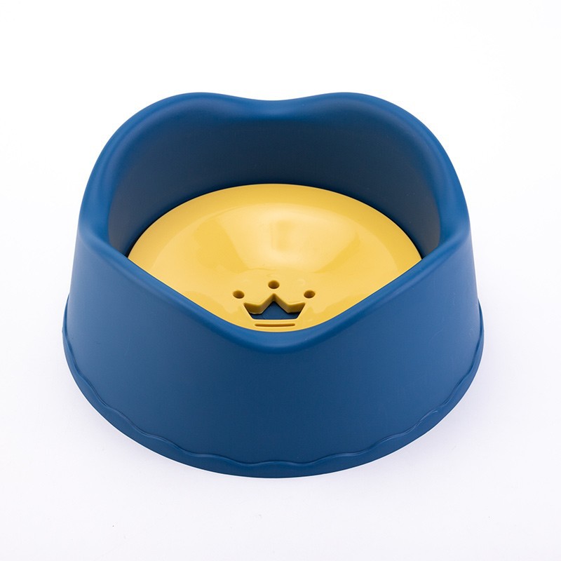 Factory Direct: Get Your Pet a Floating Crown Slow Drinking Bowl