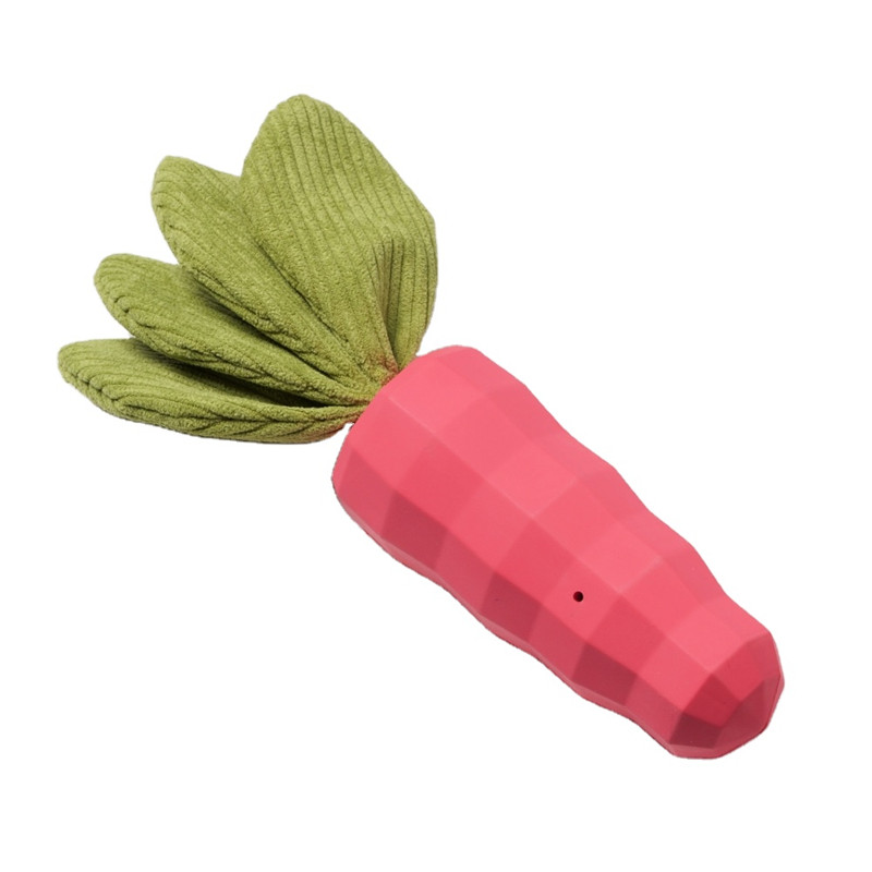Shop Direct From the Manufacturer for the Best Indestructible Durable Natural Rubber Carrot Dog Chew Toy