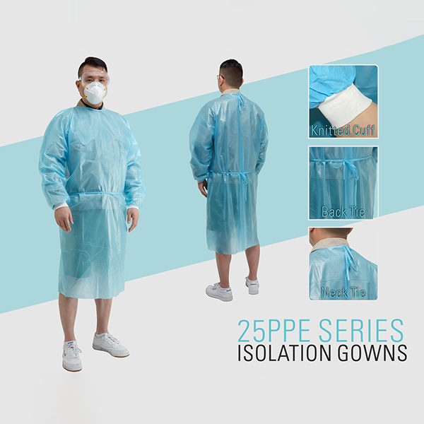 Disposable Plastic Isolation Gowns - ASA, LLC